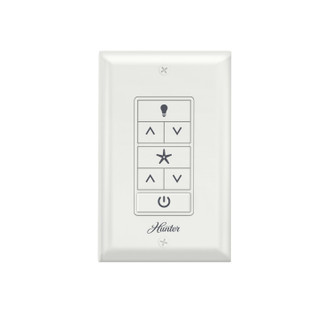 Hunter - 99815 - Universal Fan-Light Wall Control - White Hunter - 99815 - Universal Fan-Light Wall Control - White