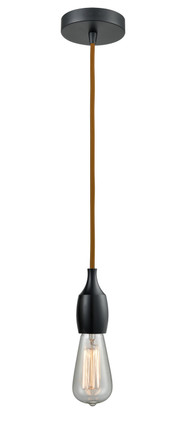 Innovations - 100BK-10CR-3BK - One Light Mini Pendant - Chelsea - Matte Black