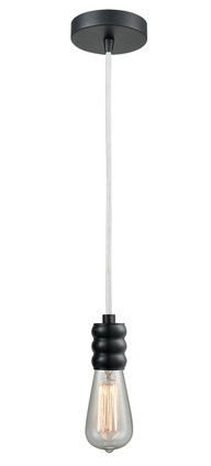 Innovations - 100BK-10W-5BK - One Light Mini Pendant - Gatsby - Matte Black