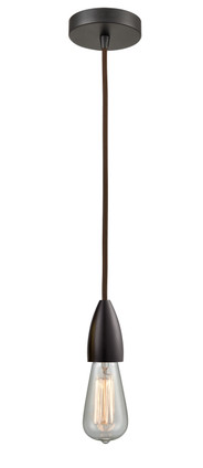 Innovations - 100OB-10BR-4OB - One Light Mini Pendant - Fairchild - Oil Rubbed Bronze