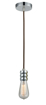 Innovations - 100PC-10BR-5PC - One Light Mini Pendant - Gatsby - Polished Chrome