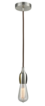 Innovations - 100SN-10BR-3SN - One Light Mini Pendant - Chelsea - Satin Nickel