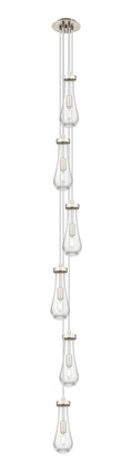 Innovations - 106-451-1P-SN-G451-4SDY - Six Light Pendant - Downtown Urban - Brushed Satin Nickel