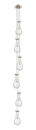 Innovations - 106-451-1P-SN-G451-5SDY - Six Light Pendant - Downtown Urban - Brushed Satin Nickel