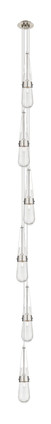 Innovations - 106-452-1P-SN-G452-4SDY - Six Light Pendant - Downtown Urban - Brushed Satin Nickel