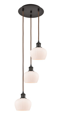 Innovations - 113B-3P-OB-G91 - Three Light Pendant - Ballston - Oil Rubbed Bronze