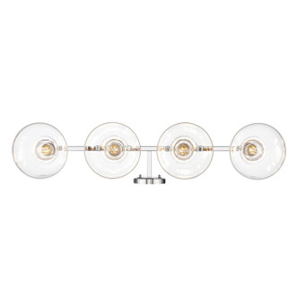 Carver Four Light Vanity (0305-BA4 CH-CLR)