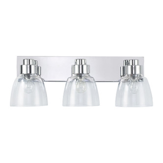 Remy Three Light Vanity (0314-BA3 CH-CLR)