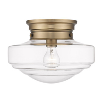 Ingalls One Light Semi-Flush Mount (0508-SF MBS-CLR)
