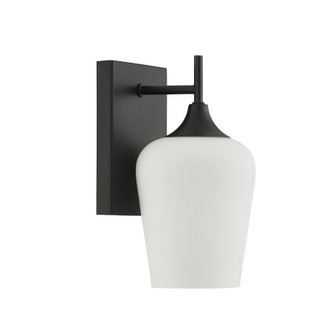 Octave One Light Wall Sconce (9-6030-1-BK)