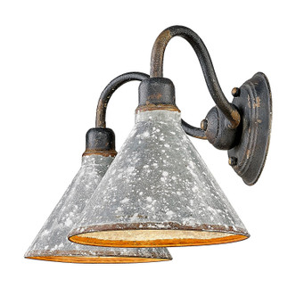 Jasper Two Light Vanity (0877-BA2 ABI-GV)