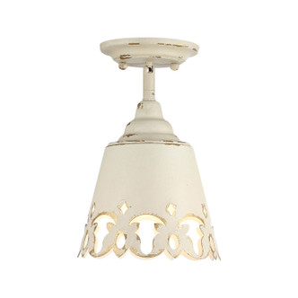Eloise One Light Semi-Flush Mount (0883-SF AI)