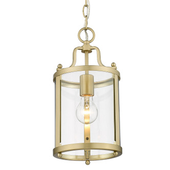 Golden - 1157-M1L BCB-CLR - One Light Mini Pendant - Payton - Brushed Champagne Brass