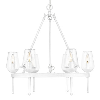 Regent Six Light Chandelier (1210-6 TWP)