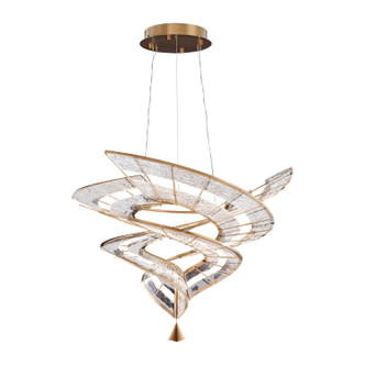 Golden - 1468-M BCH - LED Pendant - Aurora - Brushed Champagne