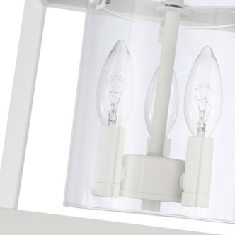 Smyth Three Light Semi-Flush Mount (2073-SF12 NWT-CLR)