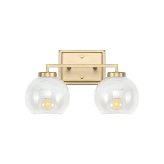 Golden - 3094-BA2 BCB-ALA - Two Light Bath Vanity - Elliott - Brushed Champagne Brass
