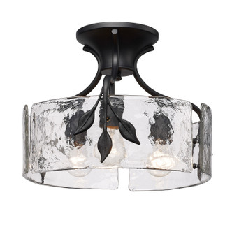 Calla Three Light Semi-Flush Mount (3160-SF NB-HWG)