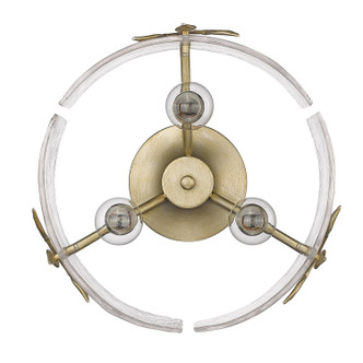 Calla Three Light Semi-Flush Mount (3160-SF WG-HWG)