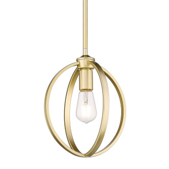 Golden - 3167-M1L OG - One Light Mini Pendant - Colson - Olympic Gold