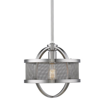Golden - 3167-M1L PW-PW - One Light Mini Pendant - Colson - Pewter