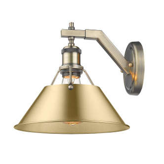 Orwell One Light Wall Sconce (3306-1W AB-BCB)