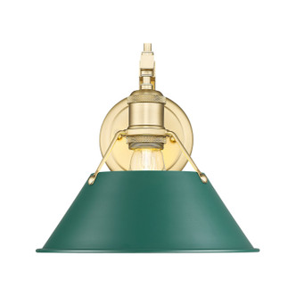 Orwell One Light Wall Sconce (3306-1W BCB-GN)