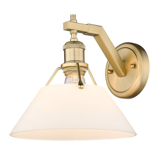 Orwell One Light Wall Sconce (3306-1W BCB-OP)