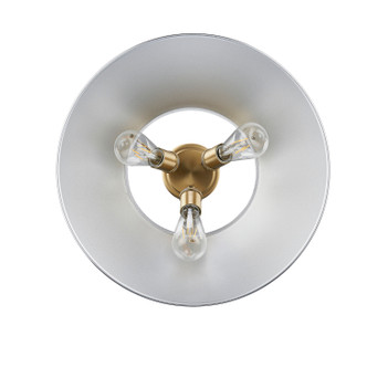 Orwell Three Light Flush Mount (3306-3FM BCB-CH)