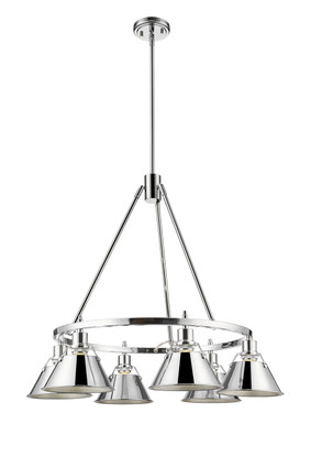 Orwell Six Light Chandelier (3306-6 CH-CH)