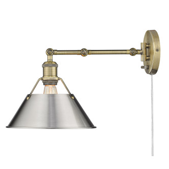 Orwell One Light Wall Sconce (3306-A1W AB-PW)