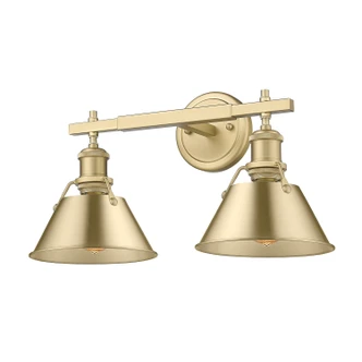 Orwell Two Light Bath Vanity (3306-BA2 BCB-BCB)