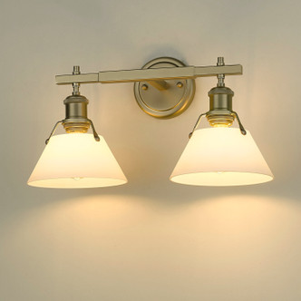 Orwell Two Light Bath Vanity (3306-BA2 BCB-OP)