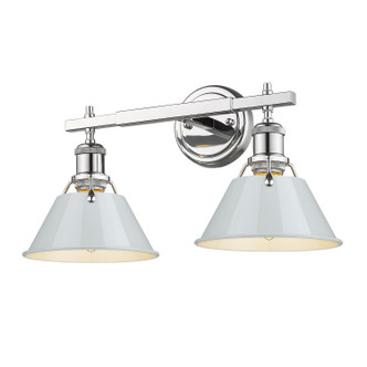Orwell Two Light Bath Vanity (3306-BA2 CH-DB)