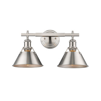 Orwell Two Light Bath Vanity (3306-BA2 PW-PW)