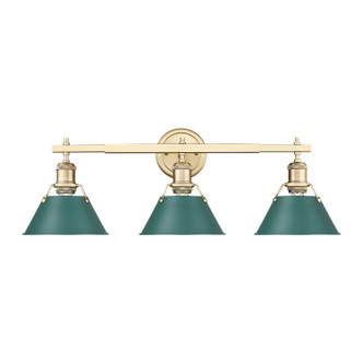 Orwell Three Light Vanity (3306-BA3 BCB-GN)