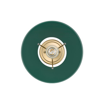 Orwell One Light Flush Mount (3306-FM BCB-GN)