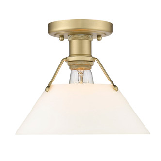 Orwell One Light Flush Mount (3306-FM BCB-OP)