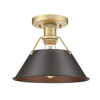Orwell One Light Flush Mount (3306-FM BCB-RBZ)