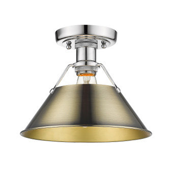 Orwell One Light Flush Mount (3306-FM CH-AB)