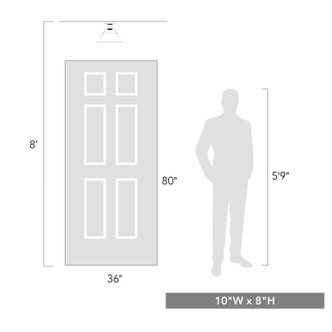 Orwell One Light Flush Mount (3306-FM CH-AB)