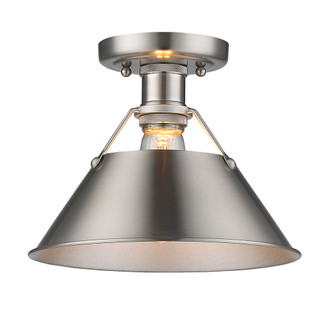 Orwell One Light Flush Mount (3306-FM PW-PW)