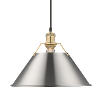 Orwell One Light Pendant (3306-L BCB-PW)