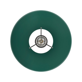 Orwell One Light Pendant (3306-L BLK-GN)