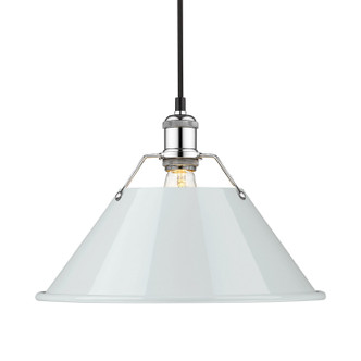 Orwell One Light Pendant (3306-L CH-DB)