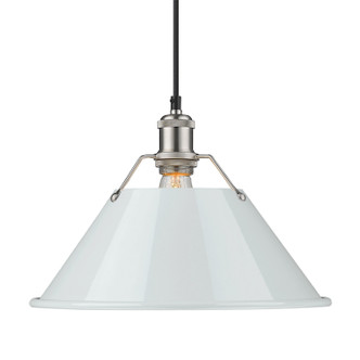 Orwell One Light Pendant (3306-L PW-DB)