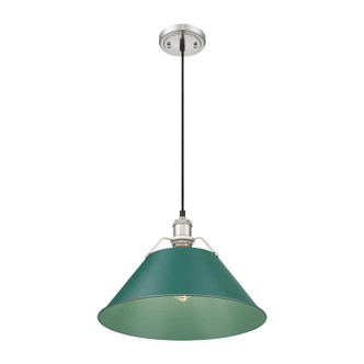 Orwell One Light Pendant (3306-L PW-GN)