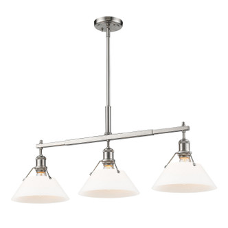 Orwell Three Light Linear Pendant (3306-LP PW-OP)