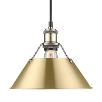 Orwell One Light Pendant (3306-M AB-BCB)