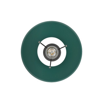 Orwell One Light Pendant (3306-M BLK-GN)